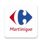 carrefour martinique android application logo